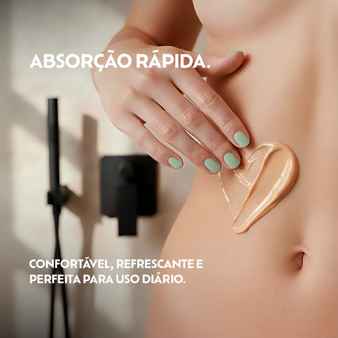 Peach Up Fit Up Creme Corporal 120g Hidratação Firmeza Conforto e Cuidados com a Pele
