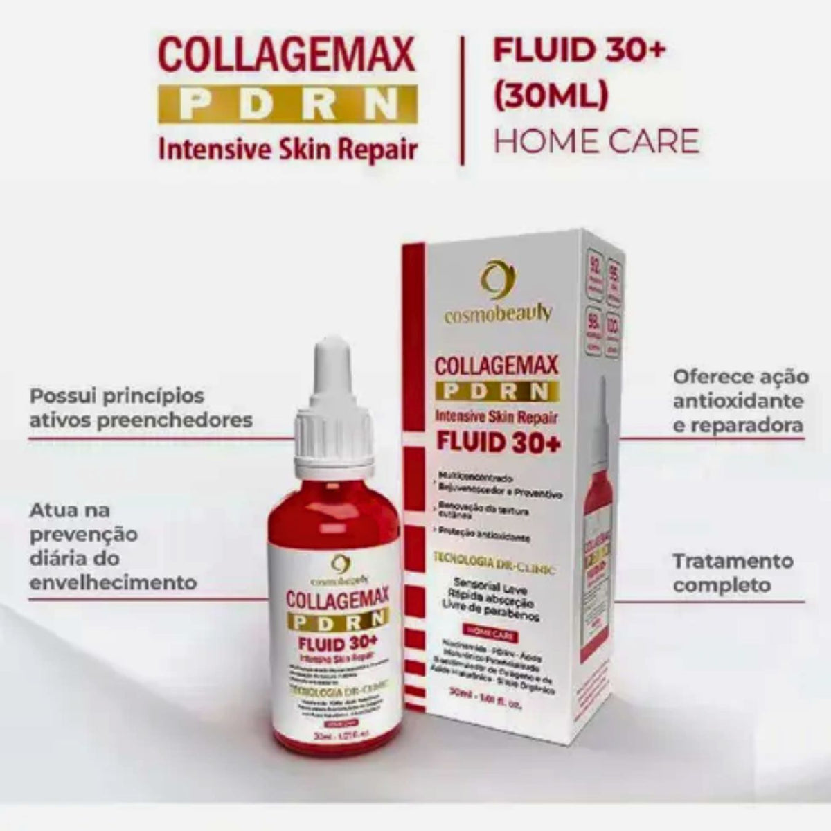 Clareador Facial Anti Envelhecimento Mellanderm Cosmobeauty