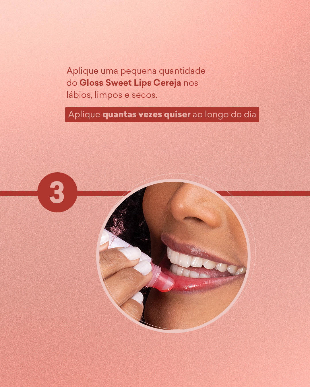 Sweet Lips Gloss Labial Cereja 10G - Tulipia