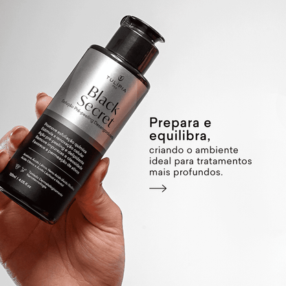 Black Secret Solução Pré-Peeling Desengordurante 120ML