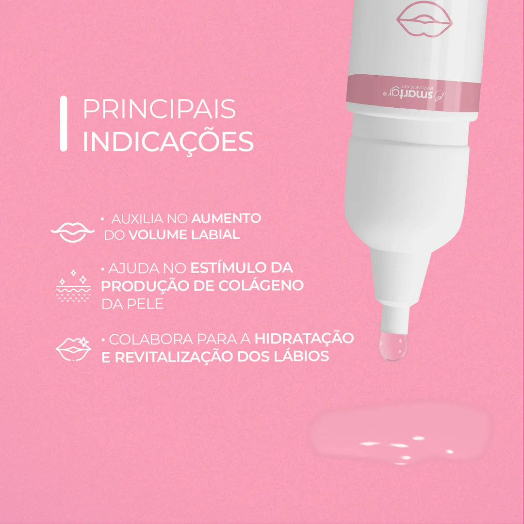 Lips Care Skin Pro SmartGR 5x5ml Hidratação Volume Labial