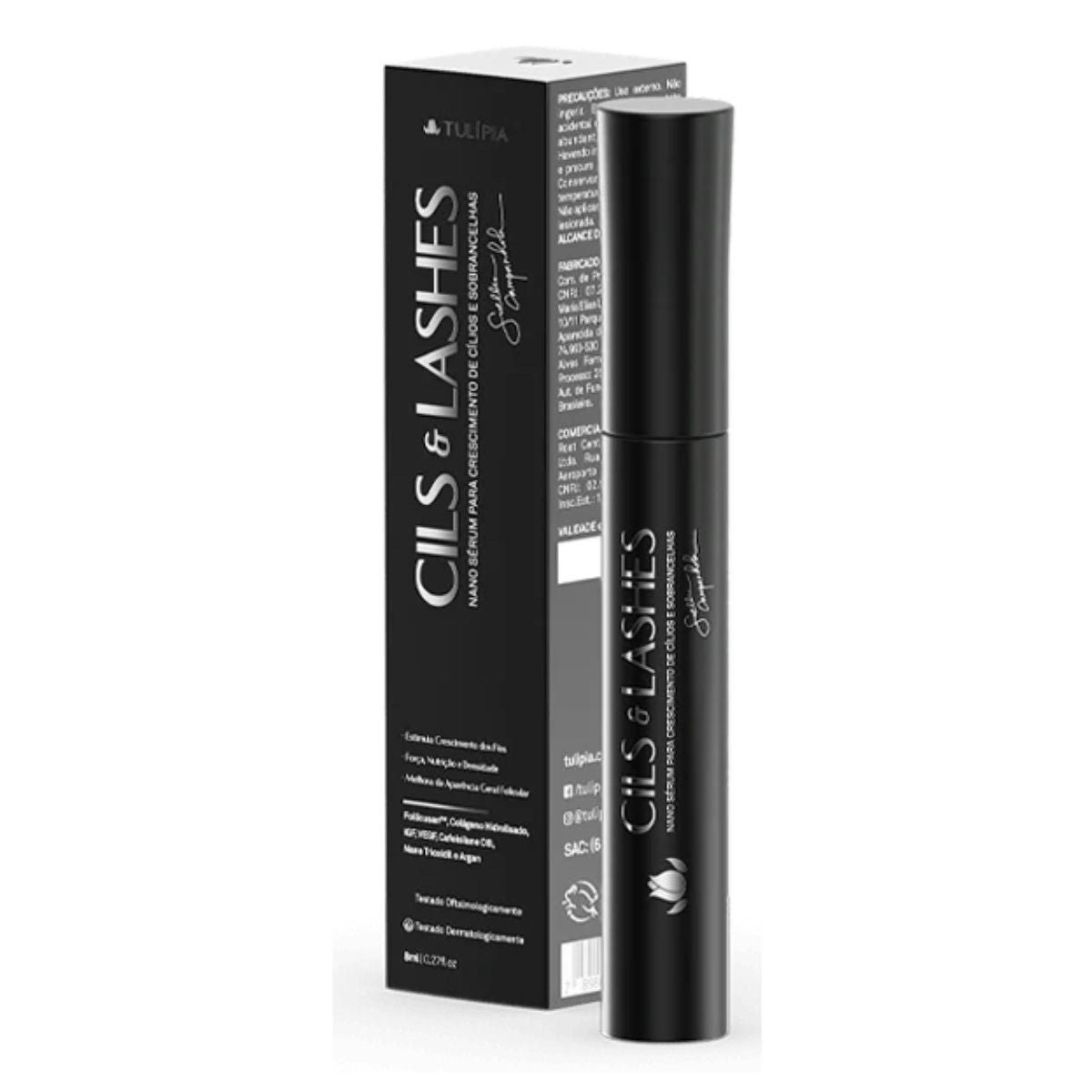 Nano Serum Fortalecimento Cilios E Sobrancelha Tulipia