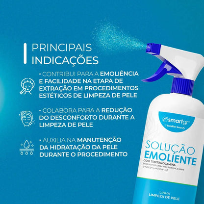 Solução Emoliente Limpeza de Pele Alta Emoliência Smart GR  1L