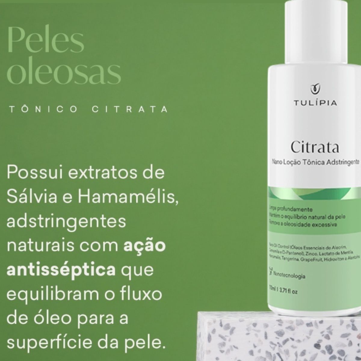 Citrata Nano Loção Tônica Adstringente 110ML