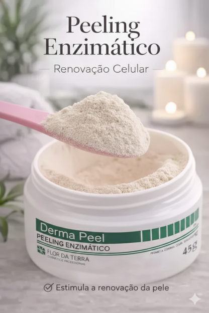 Peeling Enzimático Flor da Terra Efoliação e Renovação Pele