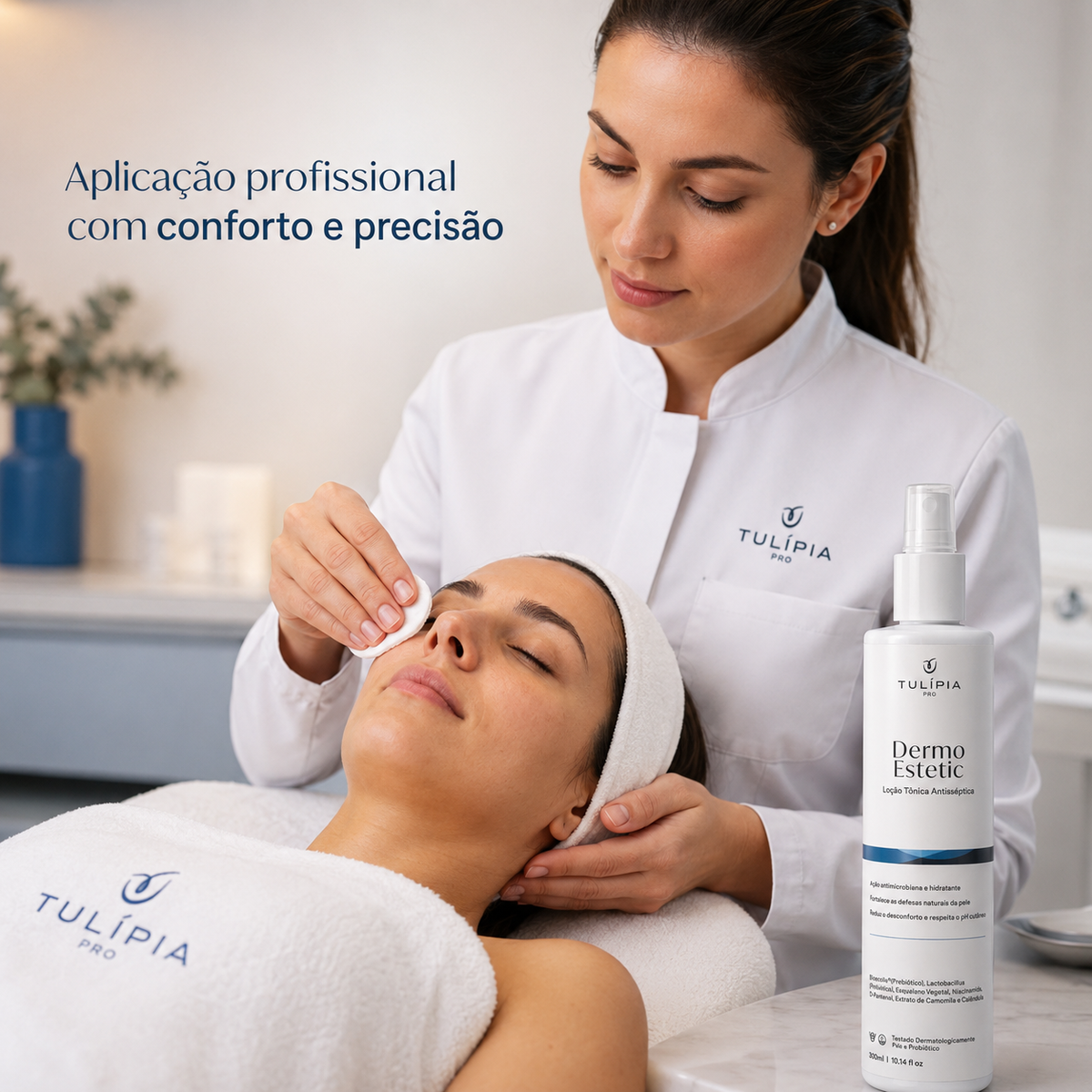 DERMO ESTETIC LOCAO TONICA ANTISSEPTICA 300ML