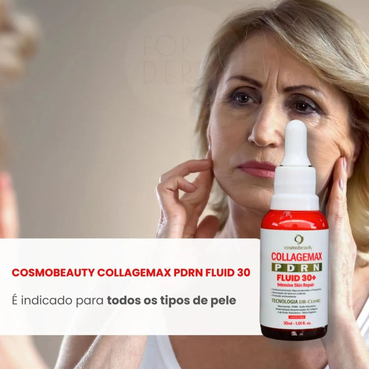 Clareador Facial Anti Envelhecimento Mellanderm Cosmobeauty