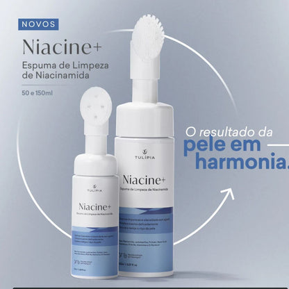 Niacine Espuma Niacinamida Tulípia Limpeza Facial 150ml