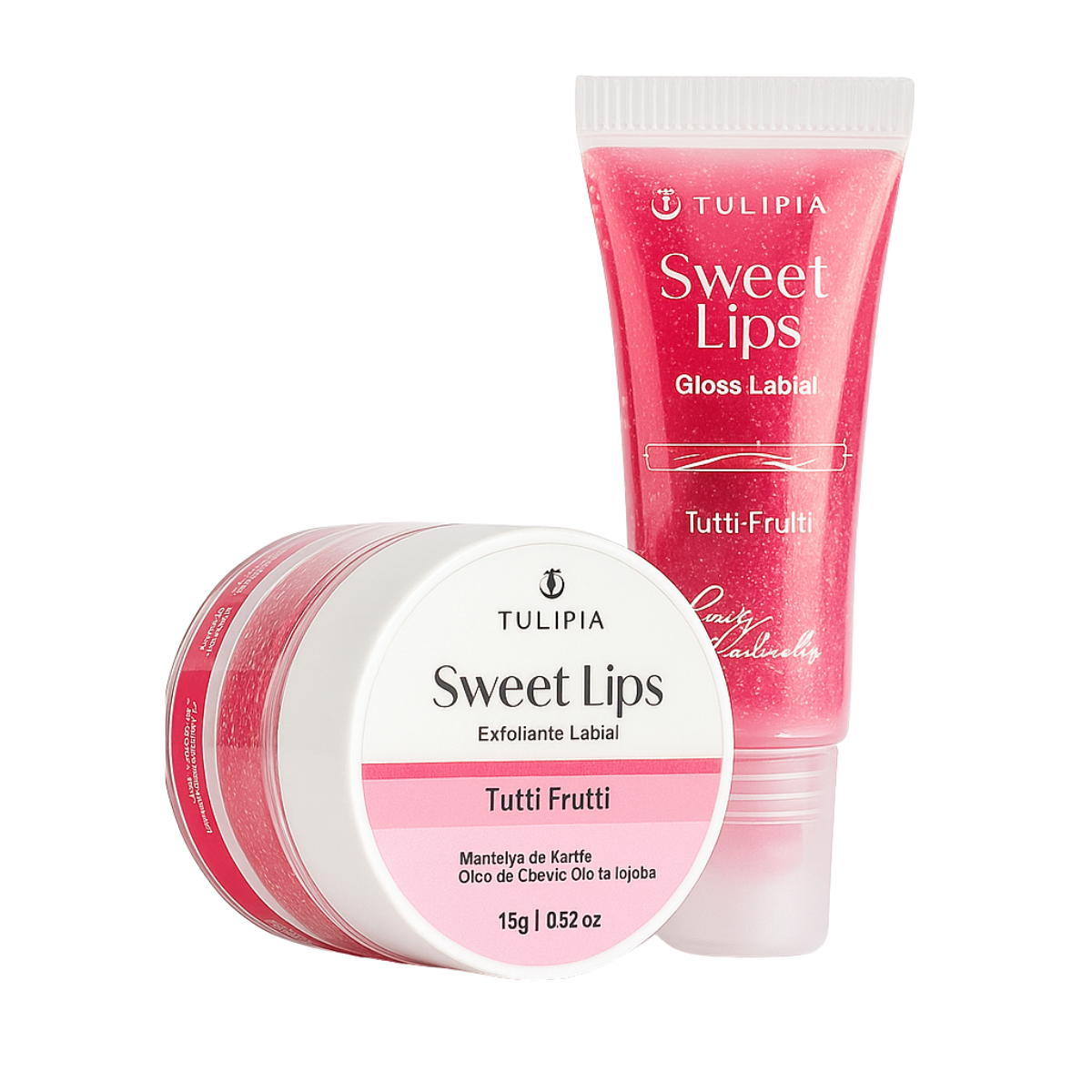 Kit Sweet Lips Gloss + Esfoliante Tuti-Frutti