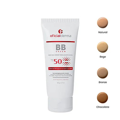 Protetor Solar Com Base Arago Oficial Farma BBCream Fps50 Chocolate 60g
